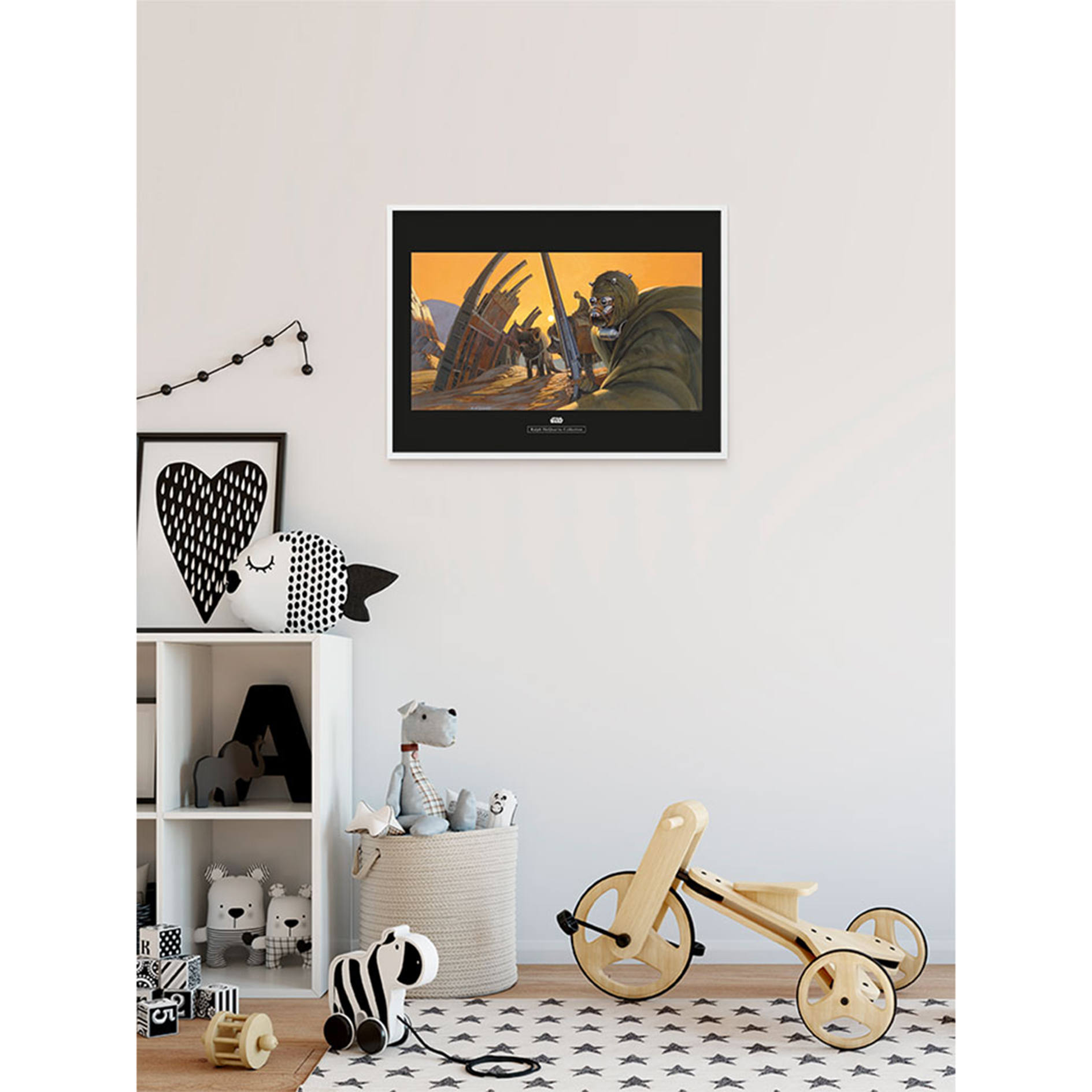Wandbild STAR WARS CLASSIC RMQ TUSKEN - bunt - 50x70 cm