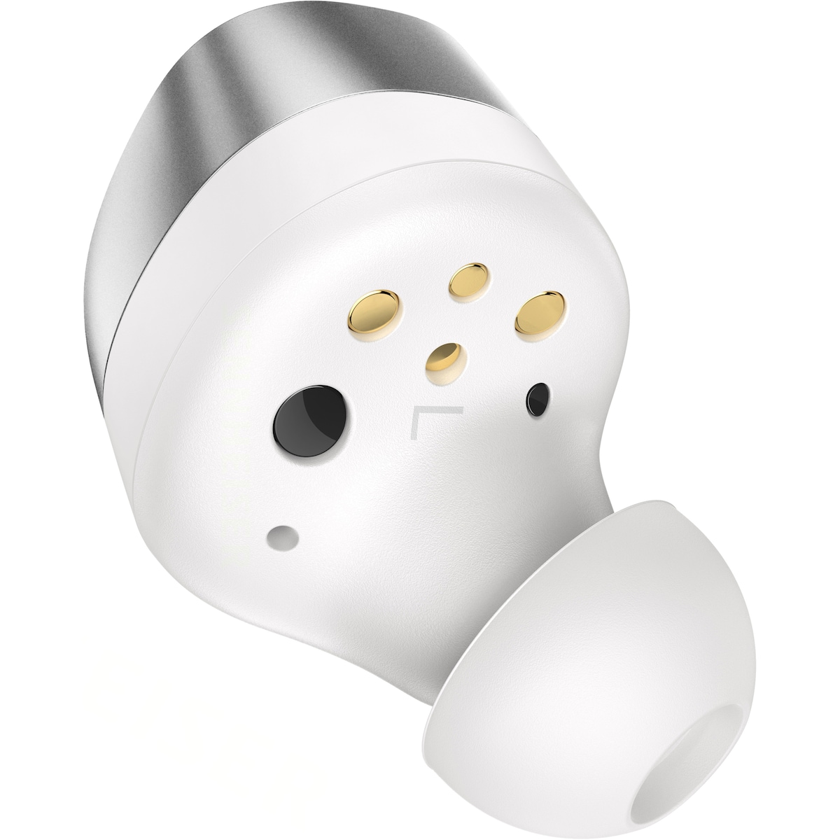 Sennheiser Momentum 4 helt trådløse in-ear hodetelefoner (hvit sølv)