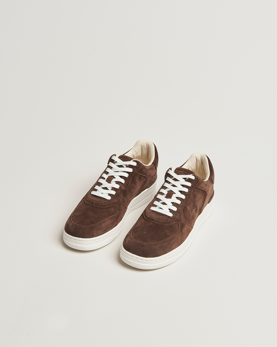 Polo Ralph Lauren Masters Court Sneakers Chocolate Brown