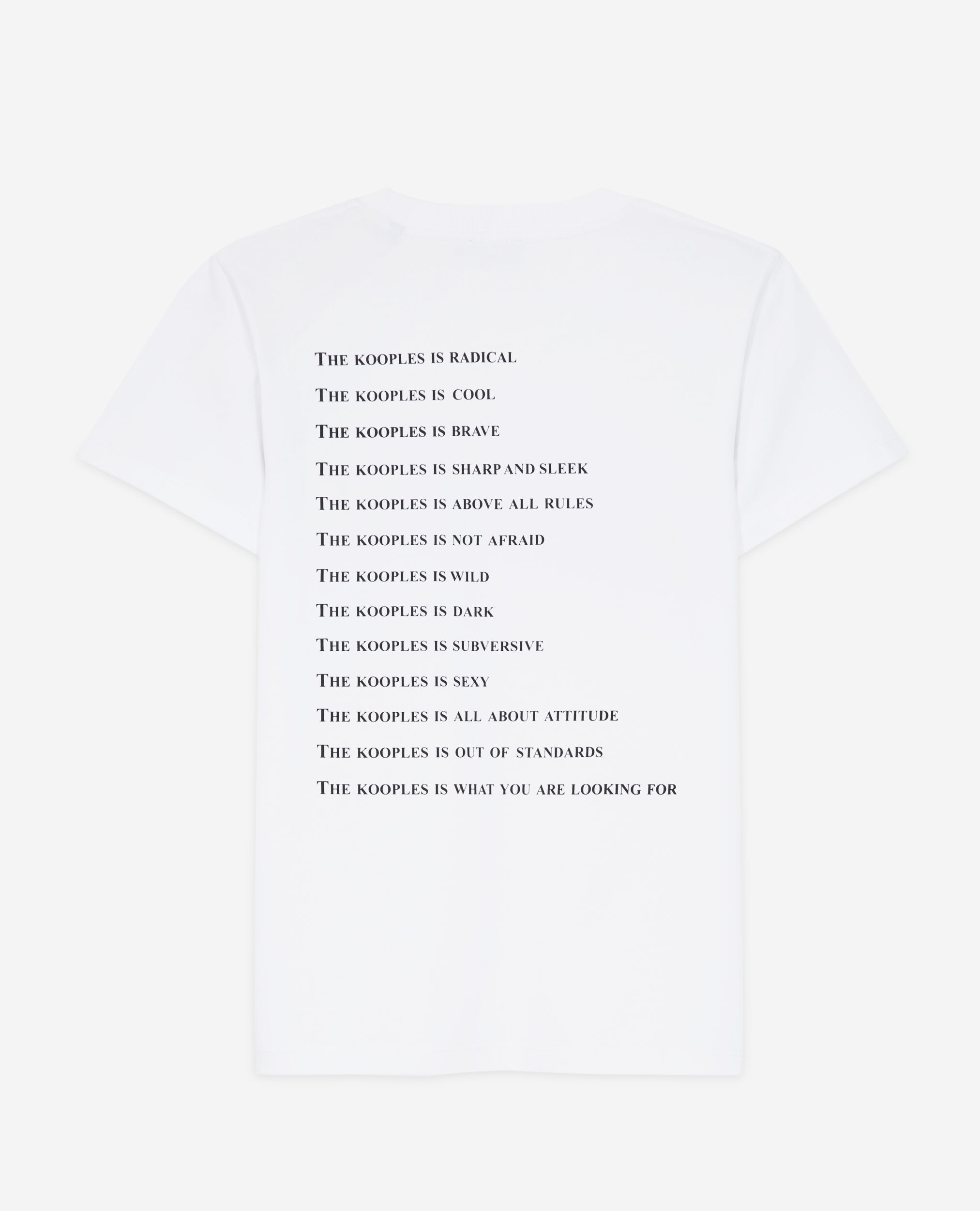 T-shirt What is blanc