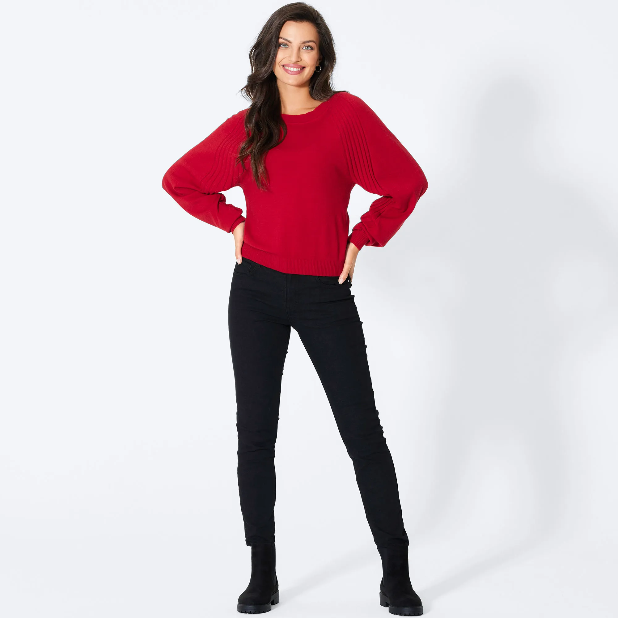 Damen-Hose im 5-Pocket-Style