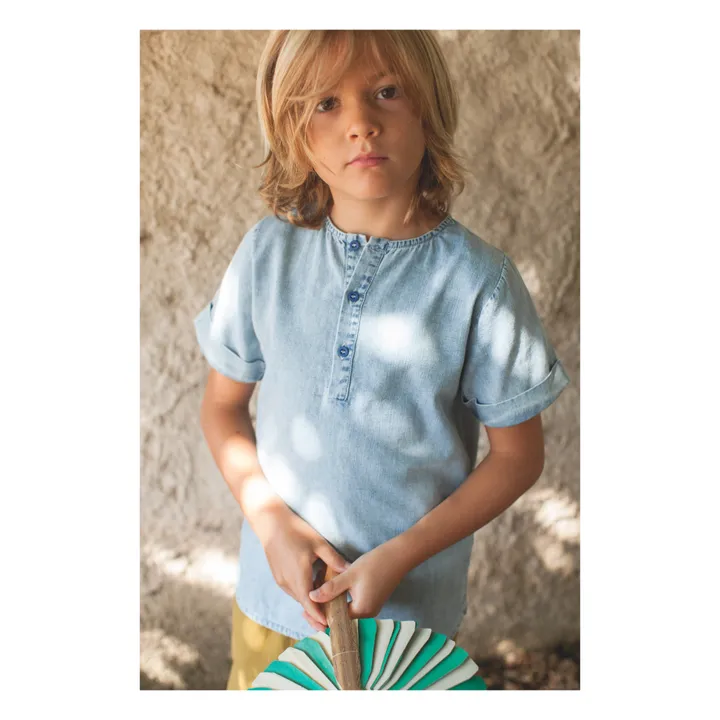 Marlot Paris Kurta Marco Denim | Denim bleached