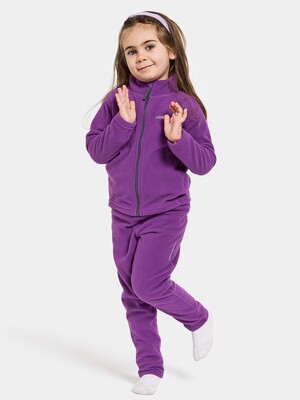 Didriksons Monte Fleecejakke, Royal Purple
