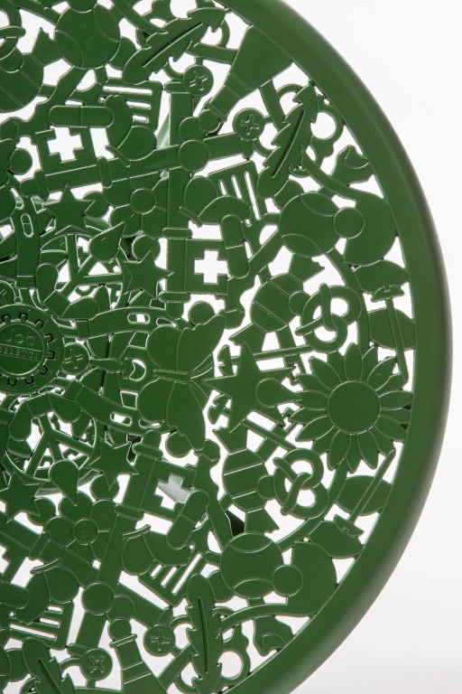 Seletti Industry Garden tuintafel 70 zwart