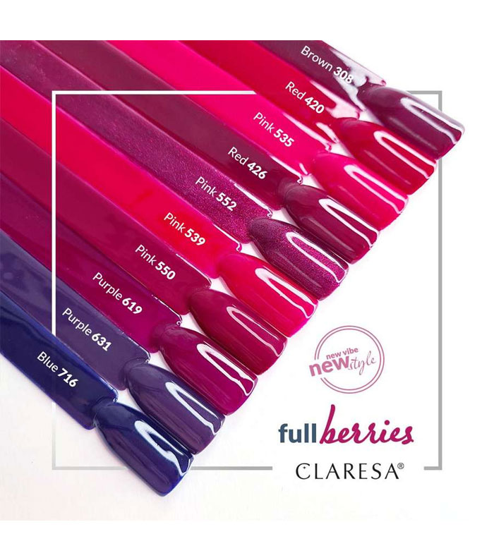 Claresa - Esmalte semipermanente Soak off - 619: Purple