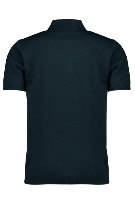 NO-EXCESS blauwe heren polo