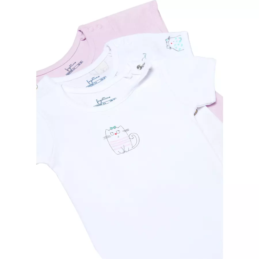 OVS Bodies rosa 3er Pack