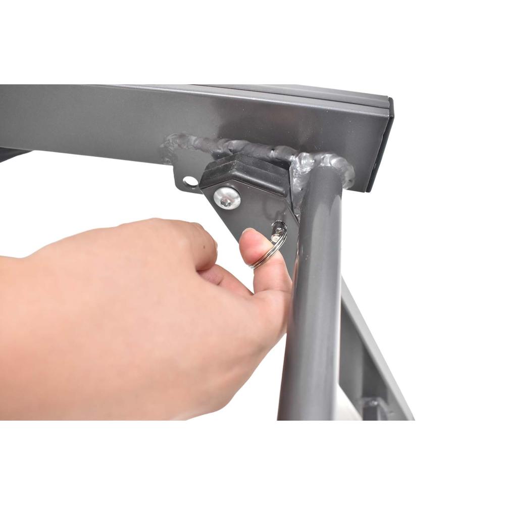 Bain de soleil en aluminium avec pied pliant cesana (lot de 2)