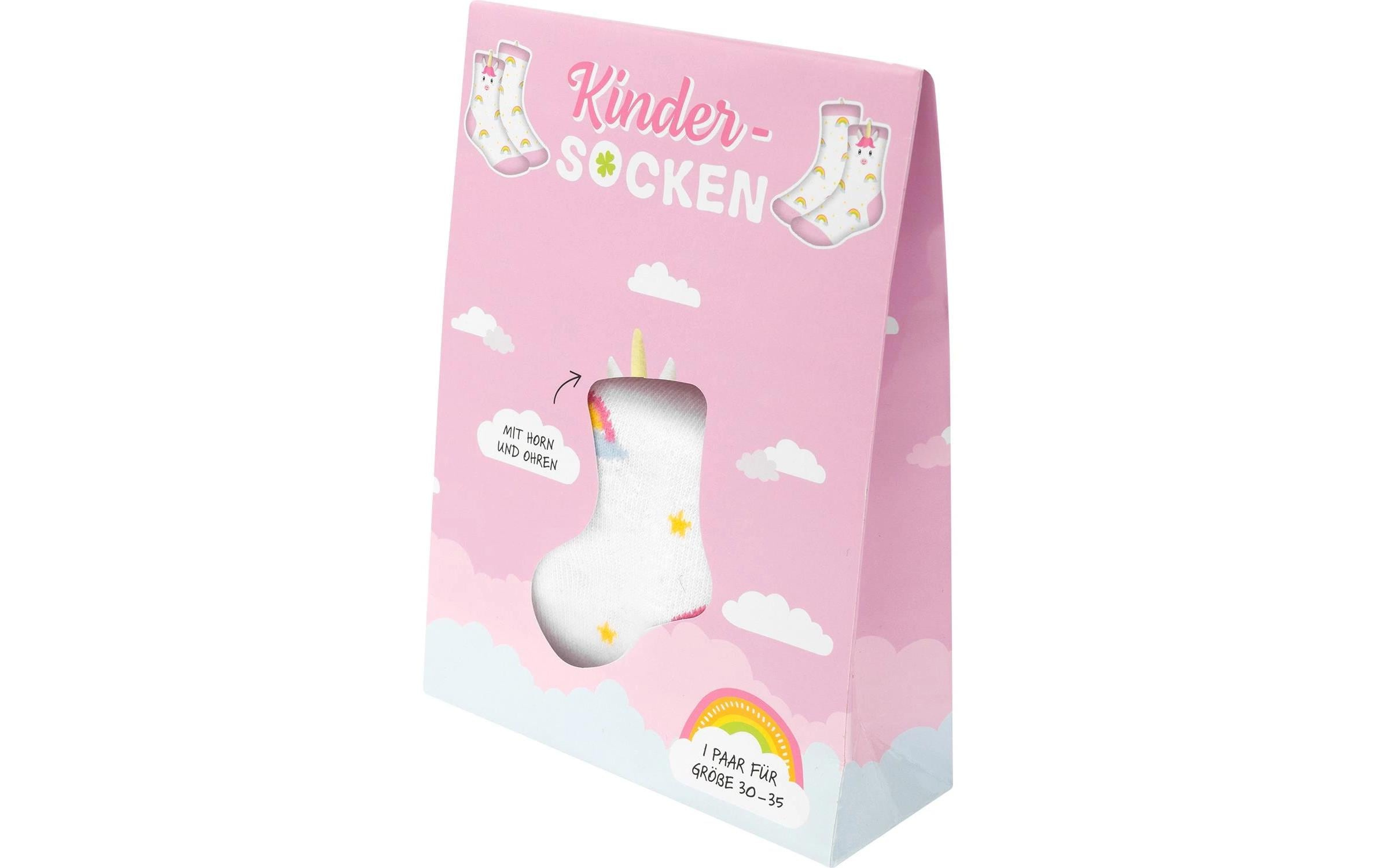 Socken Einhorn Grösse 30 - 35Socken für Kinder