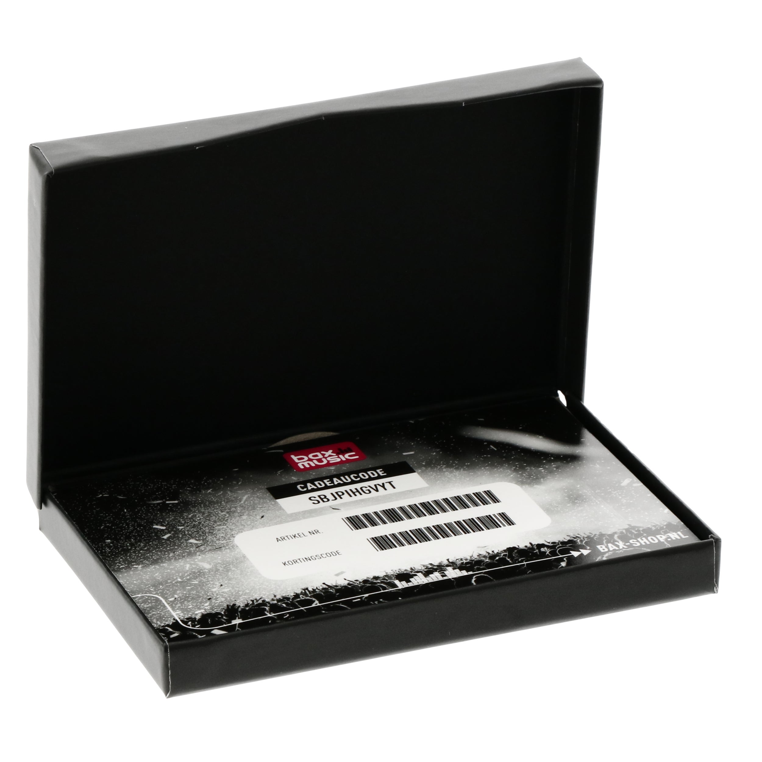 Bax Music Gift Card cadeaubon E 10,-