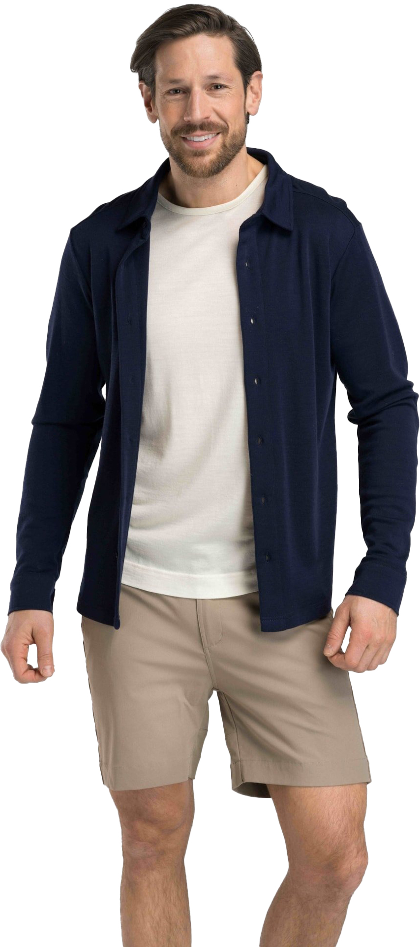 Vefsna Shirt Herre Blue Ink