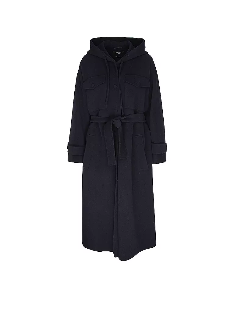 WEEKEND MAX MARA Wollmantel LEVANTE blau