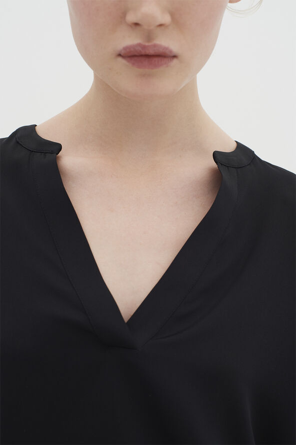 InWear LikoIW Blouse Premium - 93% Silk Black
