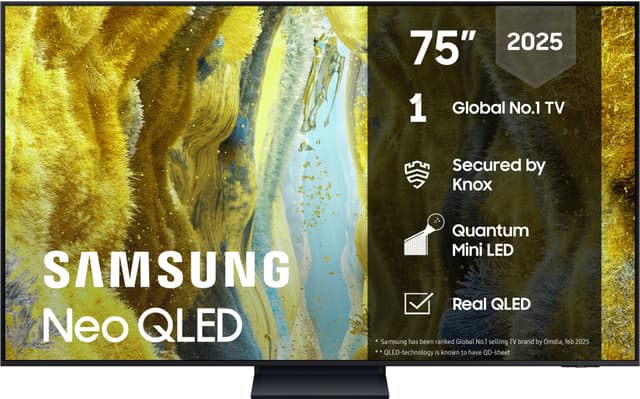 Samsung 75” QN77F Neo QLED 4K Edge MiniLED Smart TV (2025)