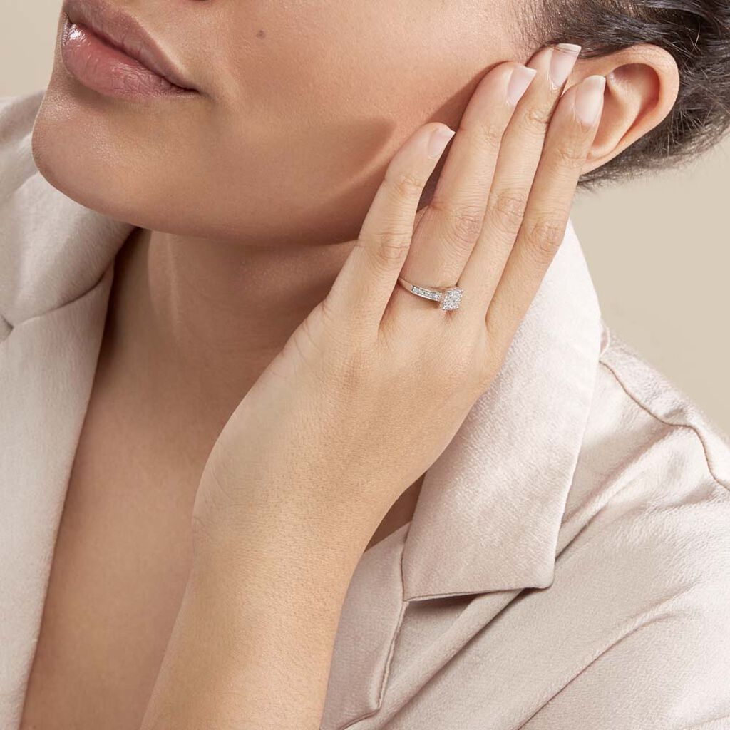 Bague Serena Or Blanc Diamant