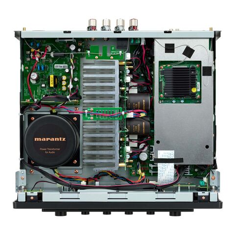 De Marantz MODEL 60n – exclusieve streaming hi-fi stereo versterker Zwart