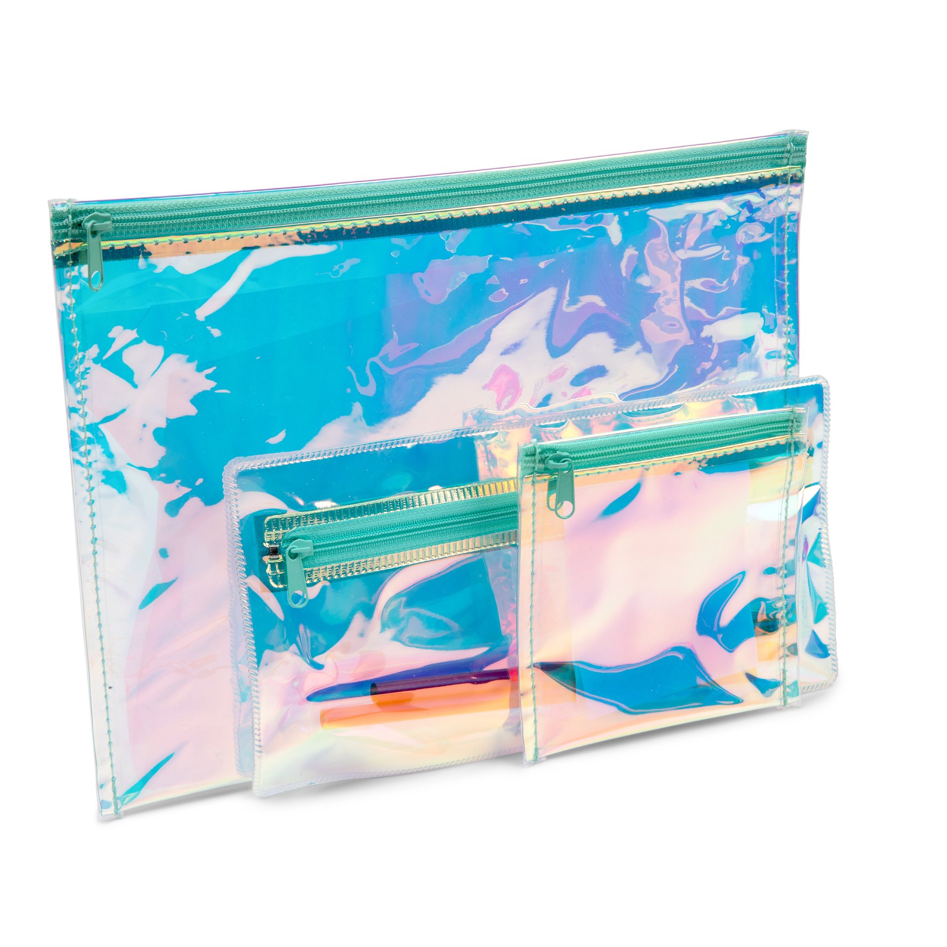 Reißverschlussbeutel PVC Paper Poetry Pouch