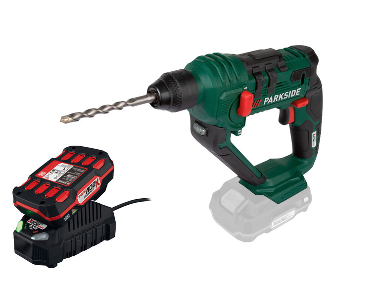 Accu-boorhamer 20 V met accu en lader
