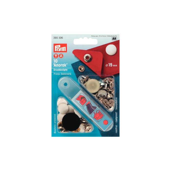 Prym-10 drukknopen 'anorak'