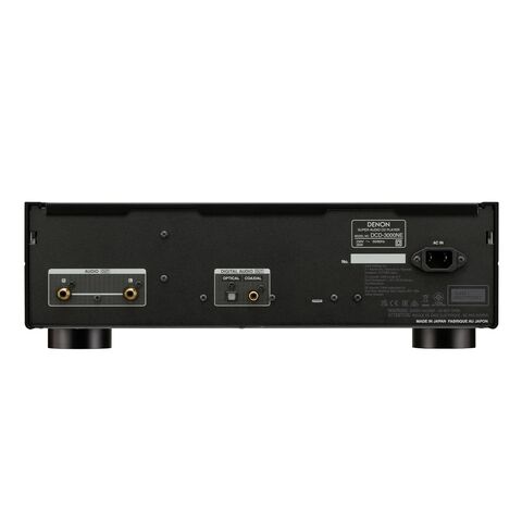 Denon DCD-3000NE – audiofiele SACD/CD-speler van wereldklasse Zwart