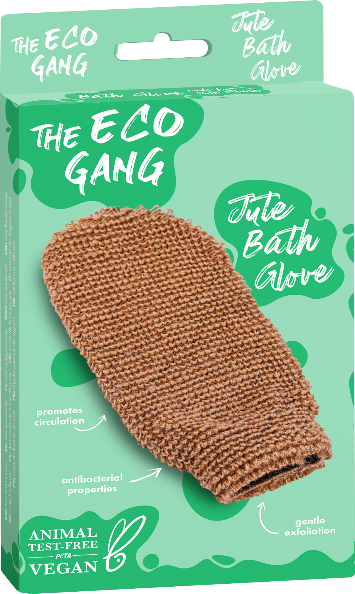 The Eco Gang  Jute Bath Glove