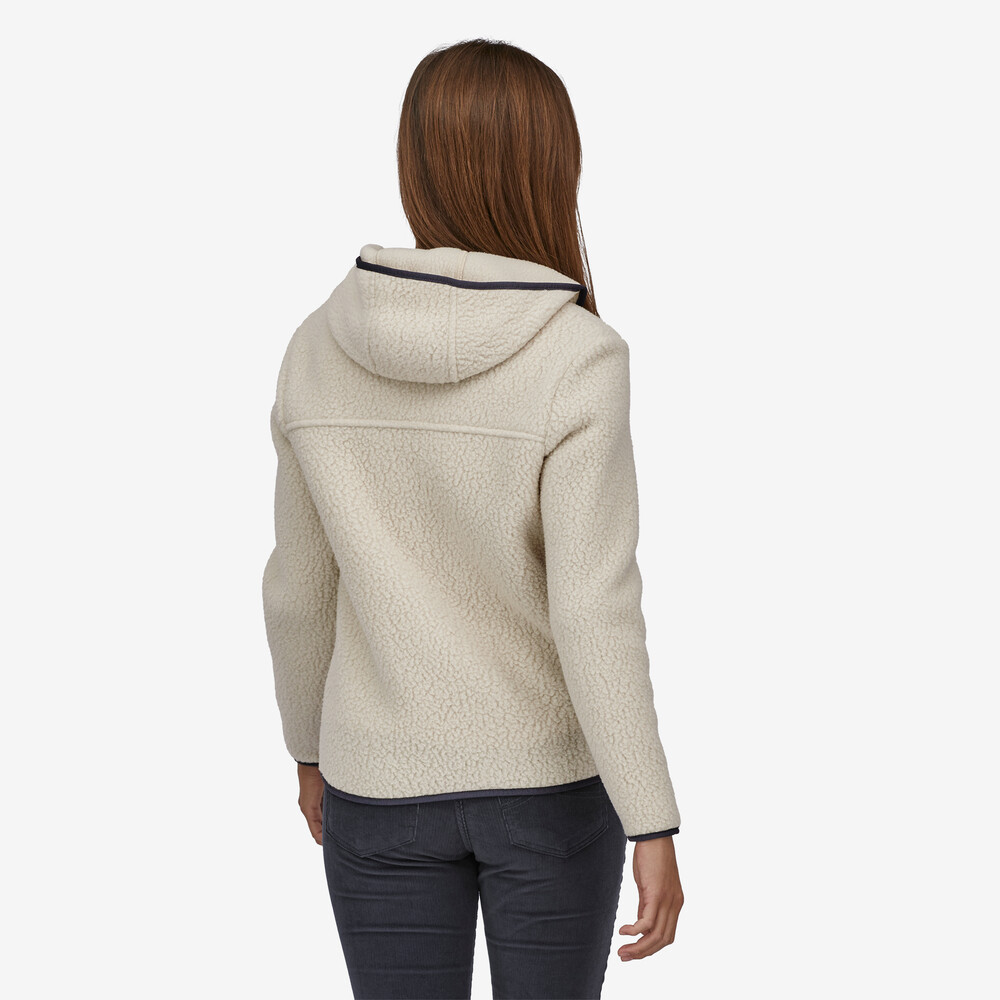 Damen-Retro-Fleece-Hoodie