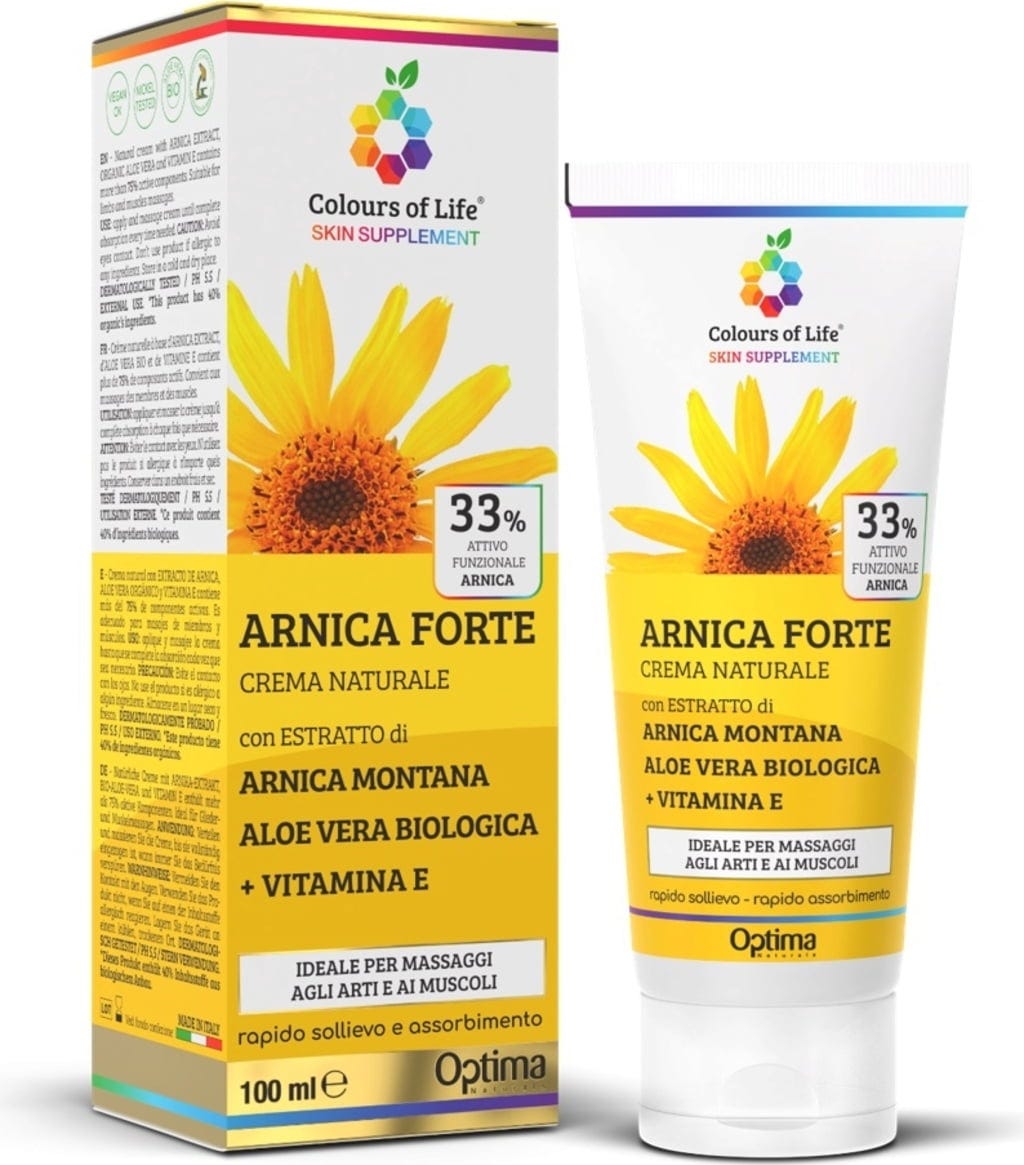 Optima Naturals  Colours of Life Arnica Forte Creme 33%, 100 ml