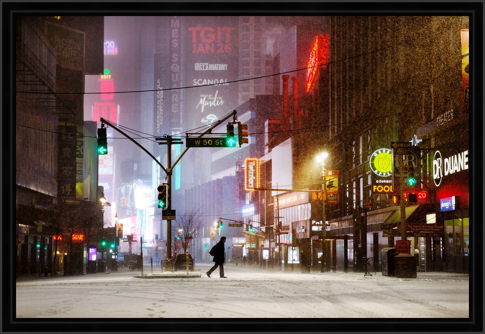 West 50th by Christophe Jacrot - Limited Edition. Edition of: 150. Signed.