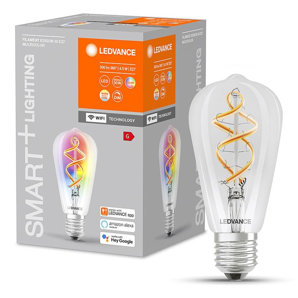 LYSPÆRE LEDVANCE SMART+ WIFI CL RGBW E27 4,5W