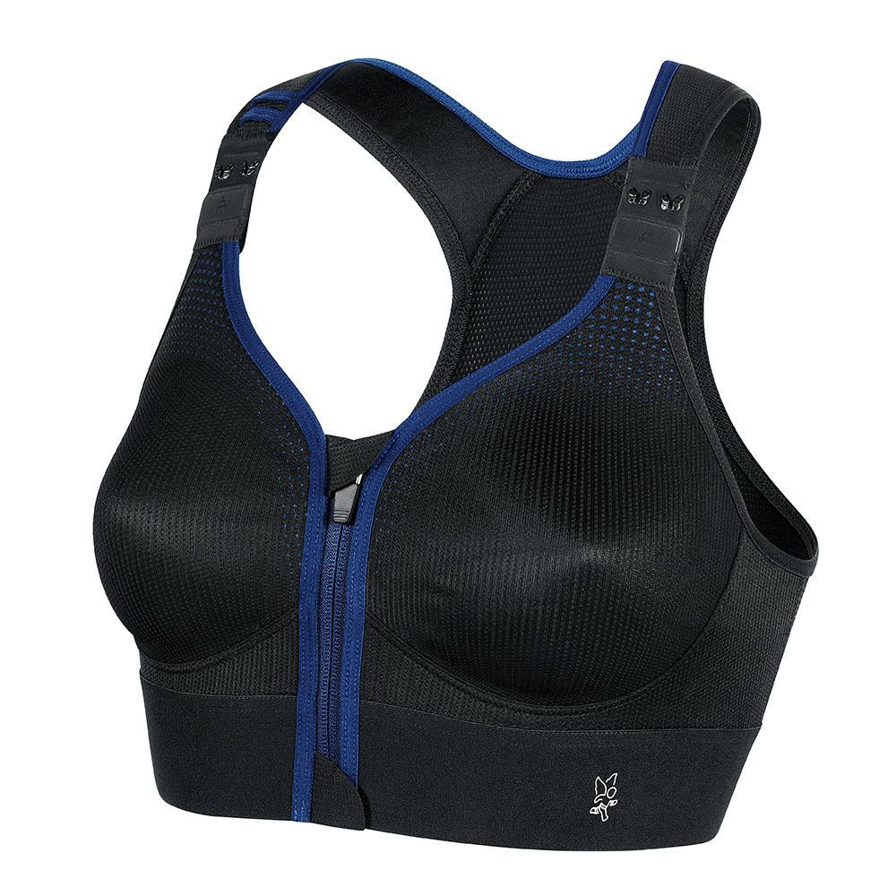 Thuasne EAZ'IP EVOLUTION - Brassière Femme noir/bleu