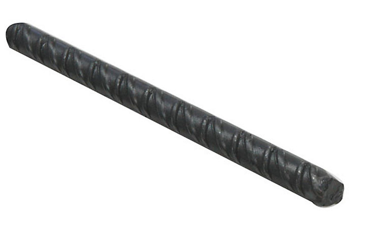 Rond béton crénelé acier verni ø10 mm, 1 m