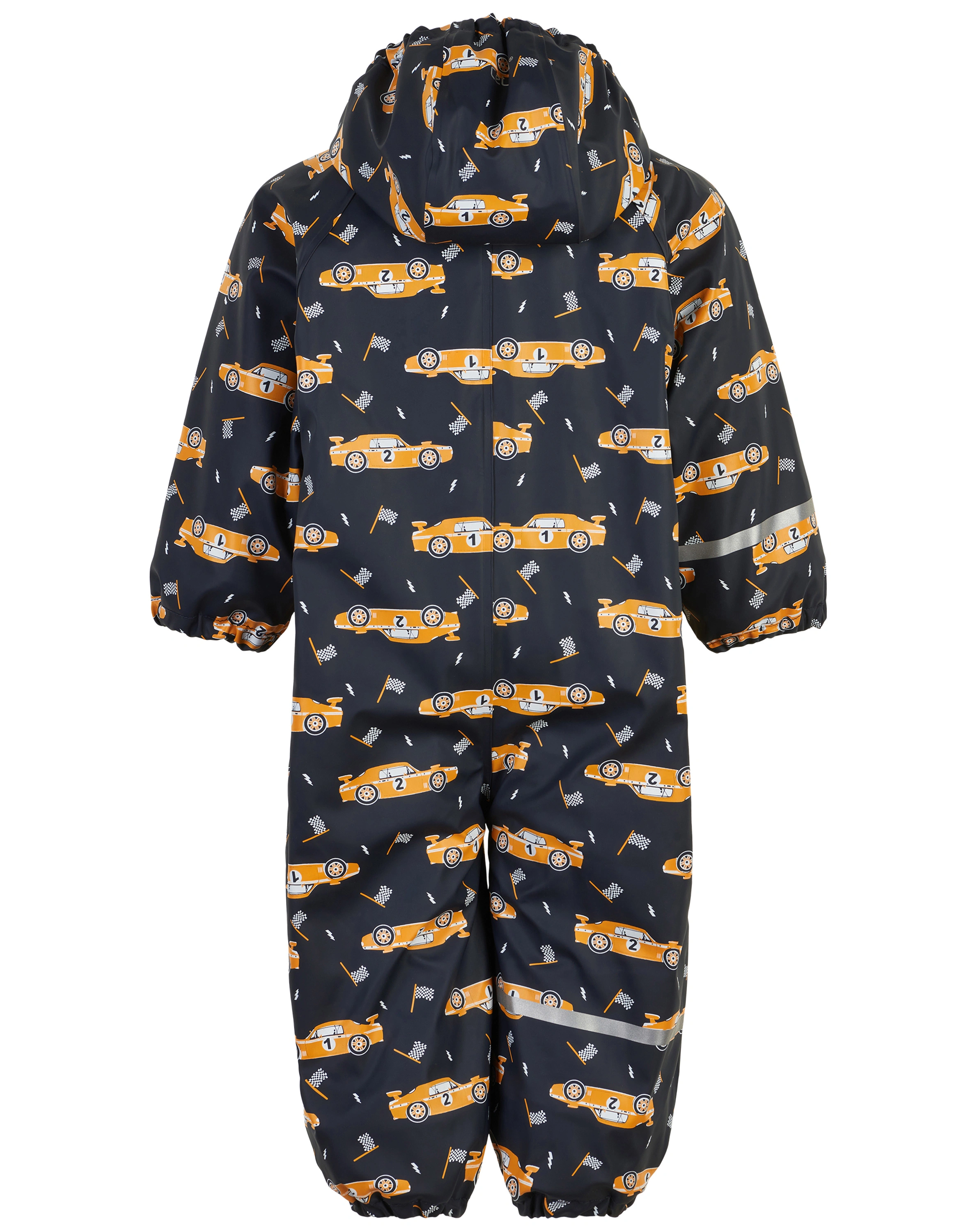 Regenanzug FASHION - CAR mit Innenfleece in navy