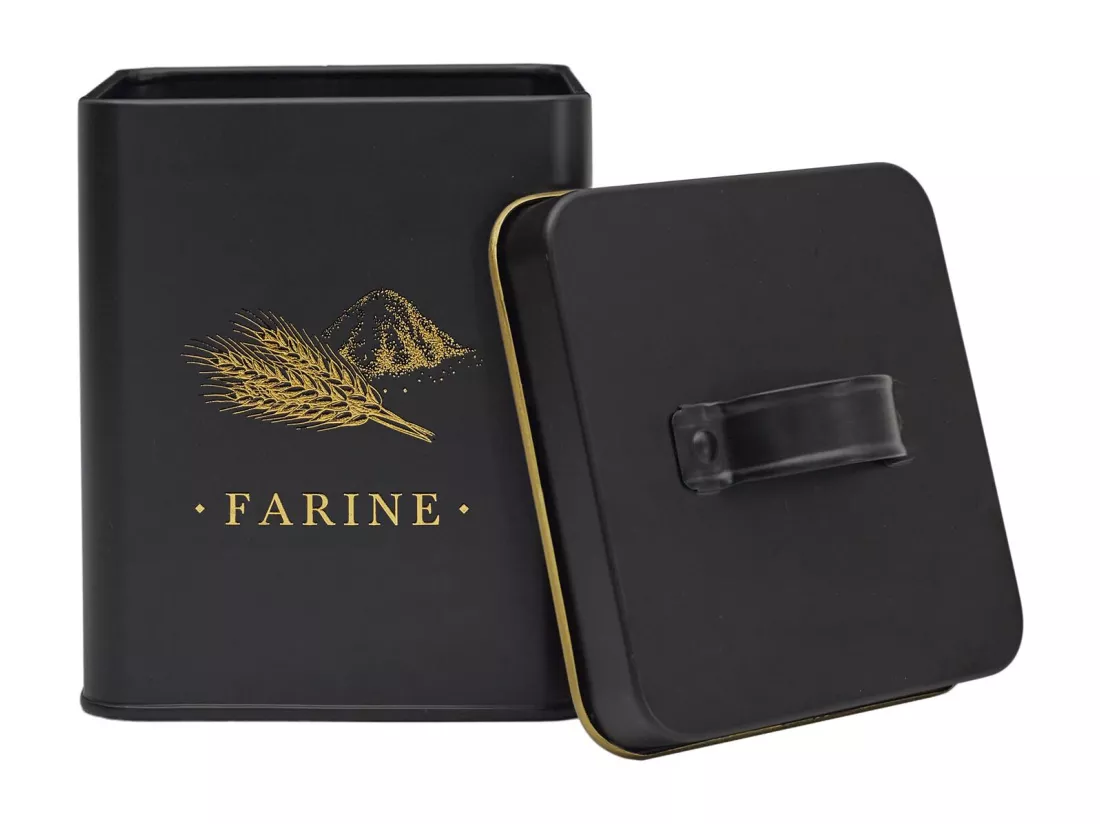 Boîte à Farine en Métal 