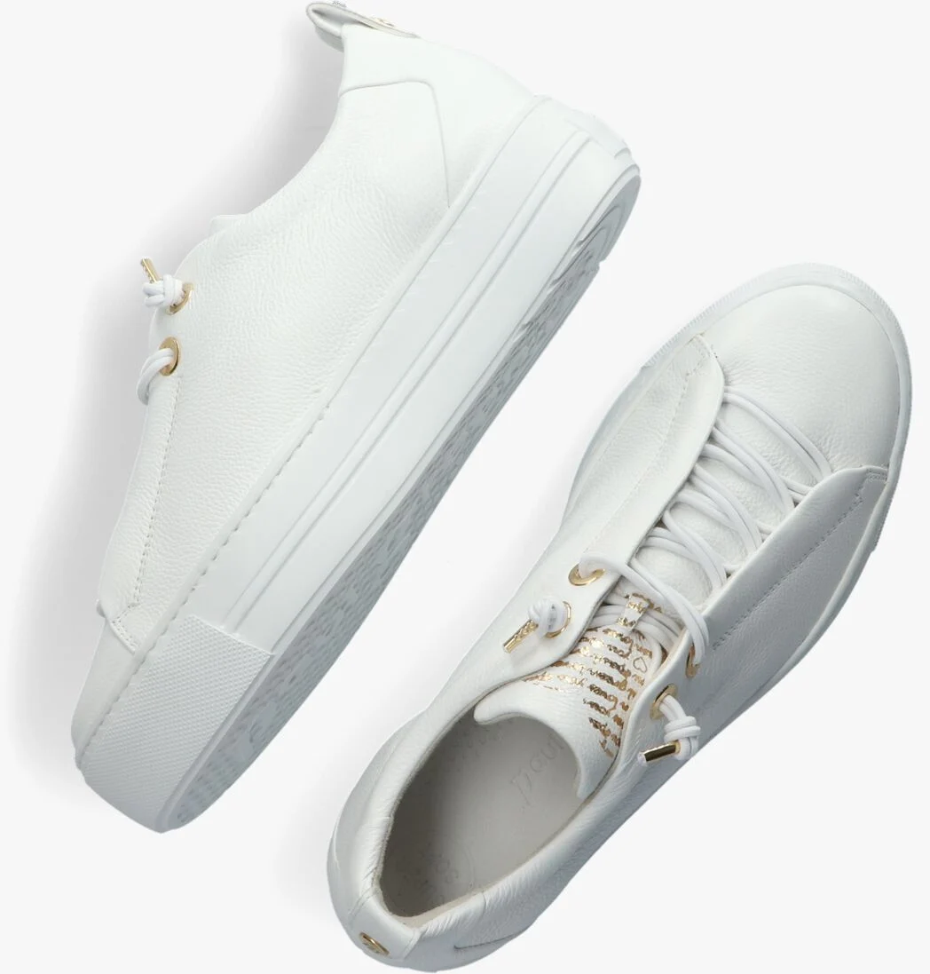 PAUL GREEN witte paul green lage sneakers 5017