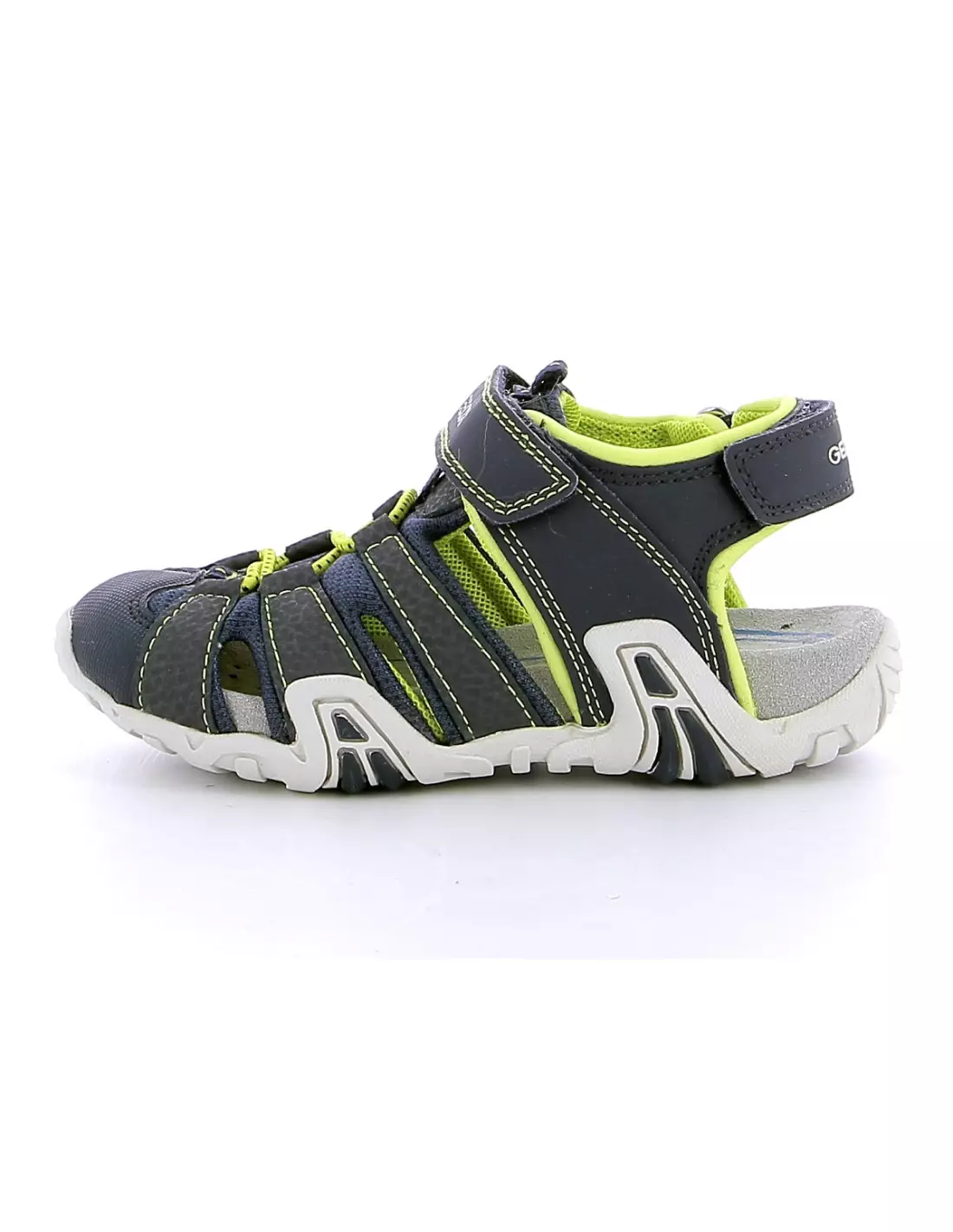GEOX GECRABI - Sandales & nu-pieds Navylime