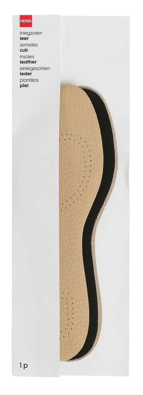 semelles intérieures cuir pointure 39-40