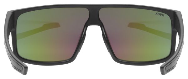 Lunettes Uvex LGL 51 Noir/Verres Miroir Vert