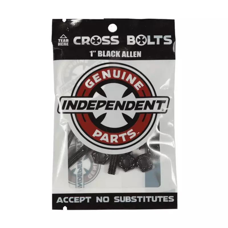 Visserie skate INDEPENDENT Gp Allen 1 Pouce Noir