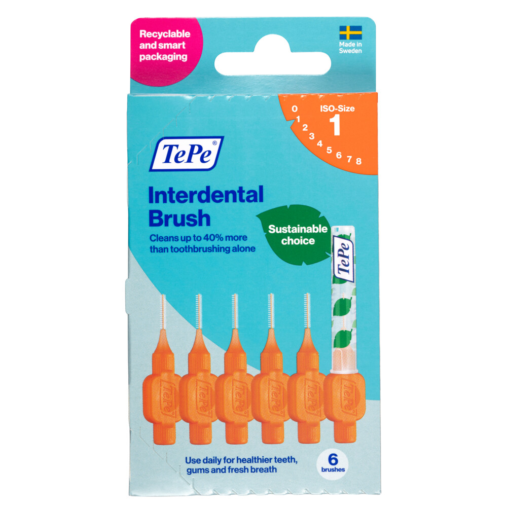 TePe interdentale Ragers original 0,45 mm Oranje6 stuks