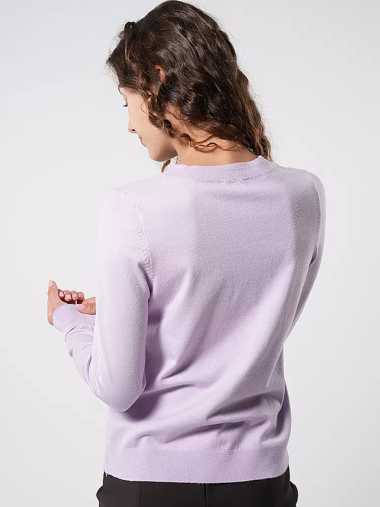 S.OLIVER Pullover lila