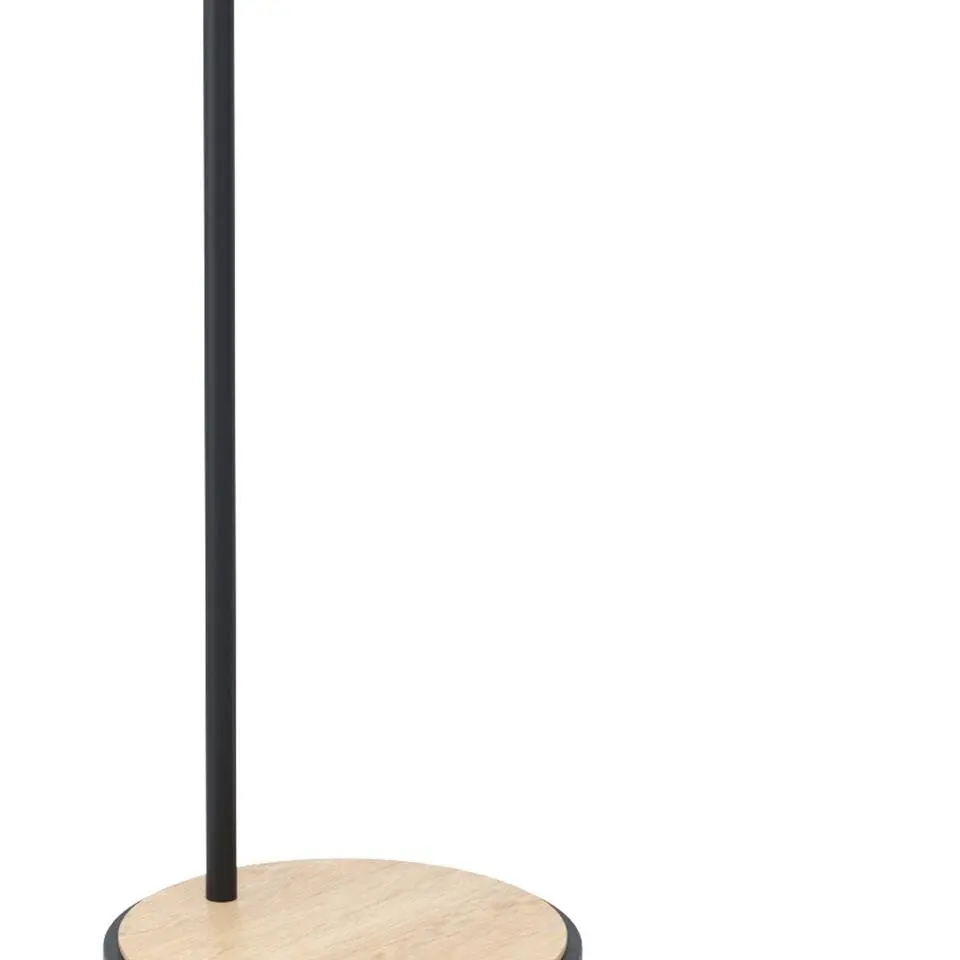EGLO Lubenham Vloerlamp - E27 - 160 cm - Zwart, Bruin