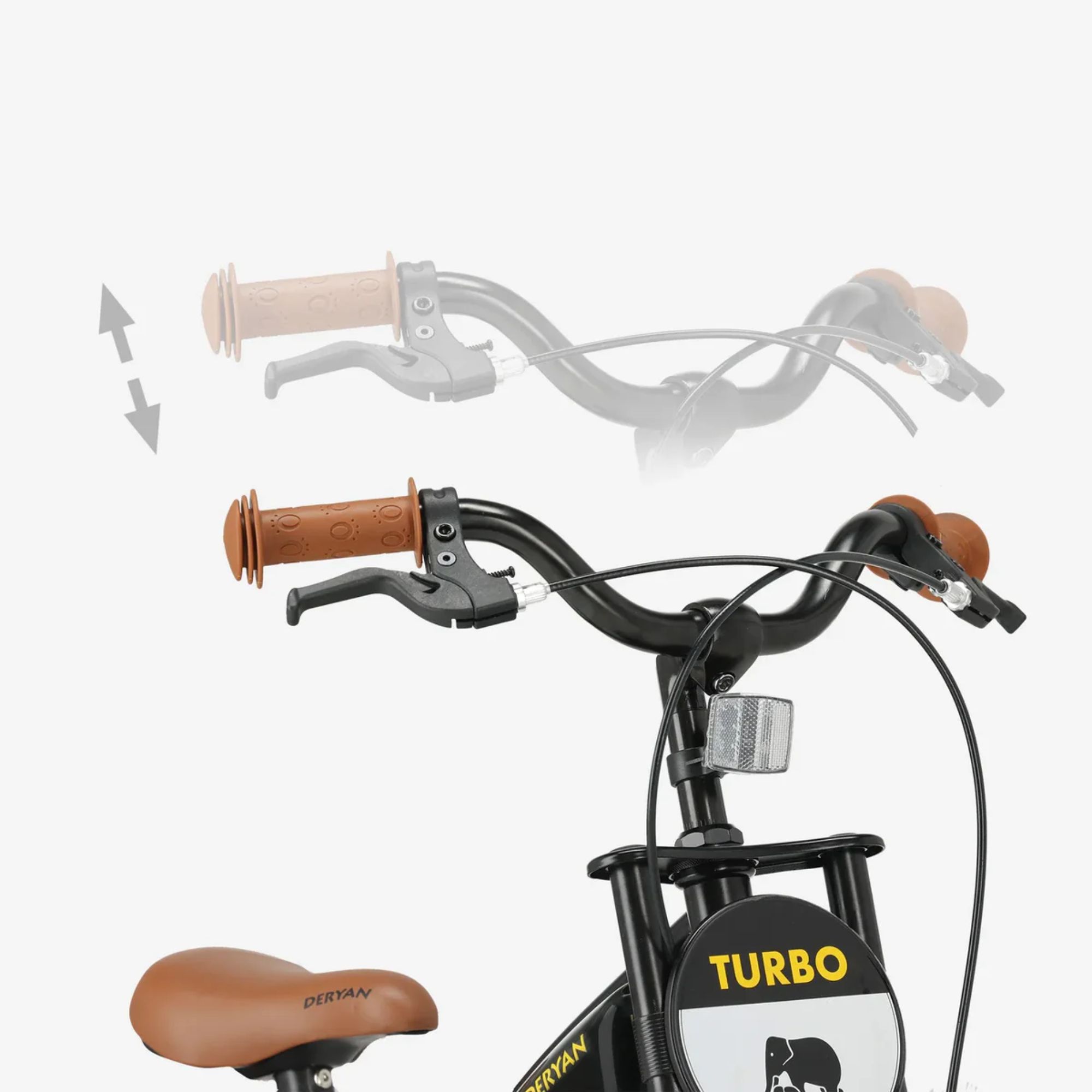 Deryan Turbo 3-in-1 kinderfiets - 14 inch