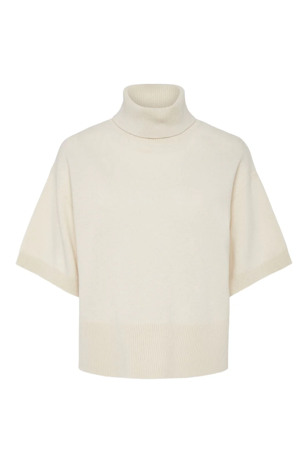 Y.A.S Yasemila 2/4 Roll Neck Knit Pullover
