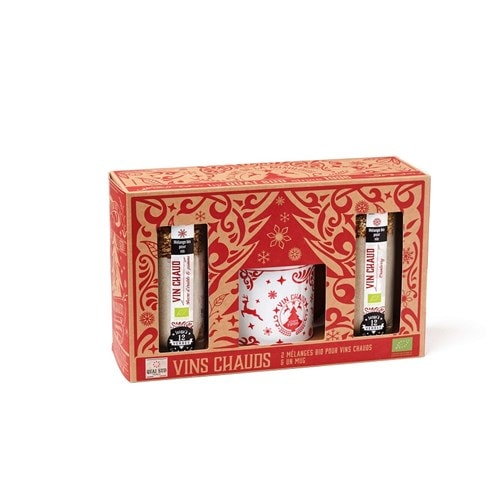 Coffret cacao BIO Renne (Pain d'Epices)