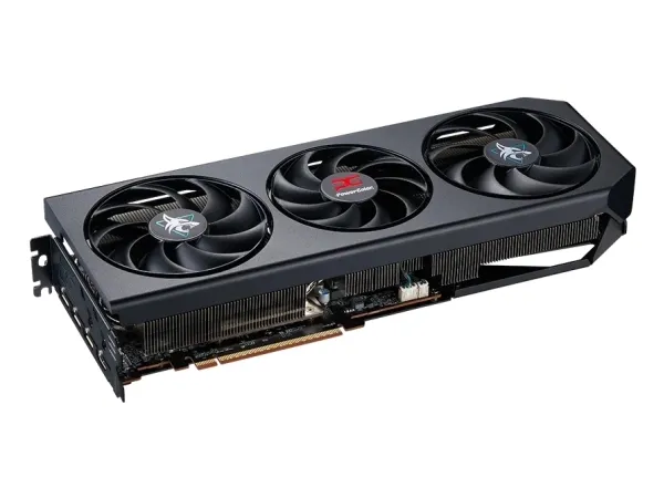 PowerColor Hellhound Radeon RX 9070 XT - Grafikkort - Radeon RX 9070 XT - 16 GB GDDR6 - PCIe 5.0 x16 - HDMI, 3 x DisplayPort