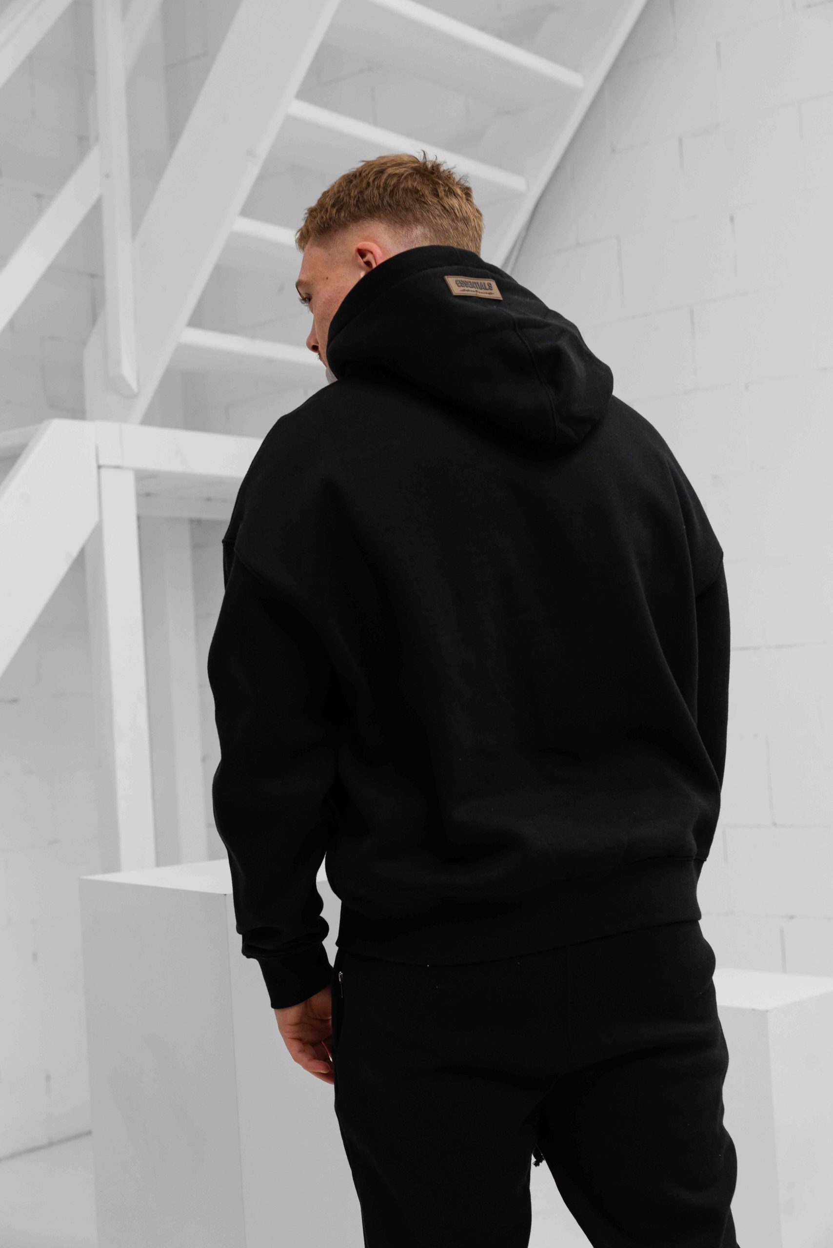 Cou7ure Essentials Basic Curve Trainingspak Heren Zwart