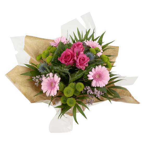 Bouquet Bulle Coeur ''Fleurs de France''