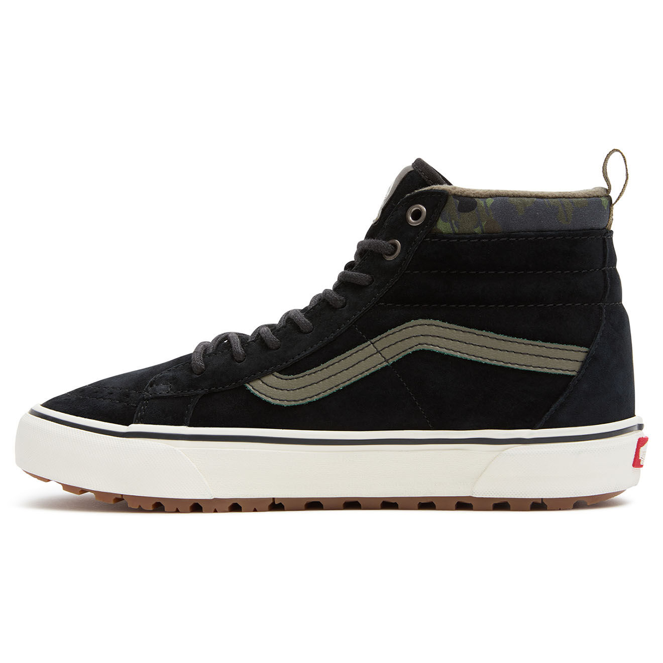Vans Baskets en Velours de Cuir SK8-Hi MTE-1 noires