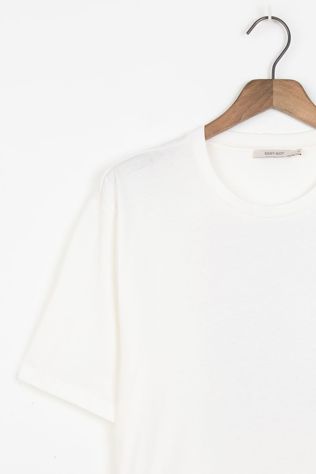 Wit T-shirt met artwork