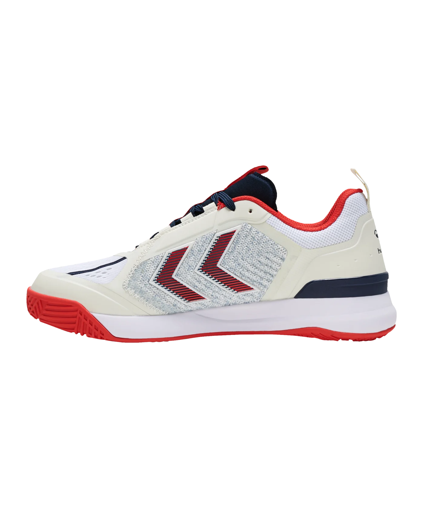 Hummel Dagaz Handballschuhe Weiss Rot F9806
